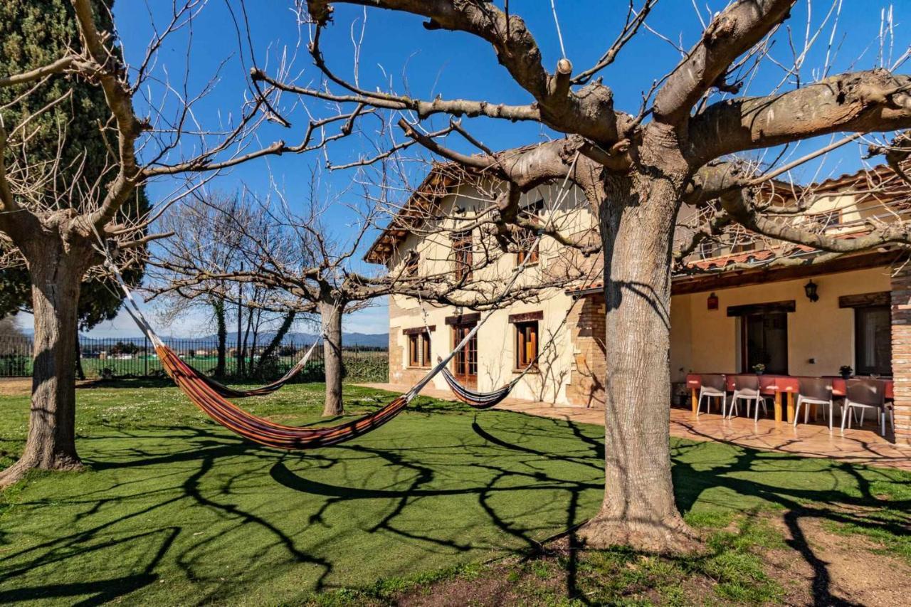 Can Salva Casa Rural En Magnifico Entorno Natural Girona Esterno foto